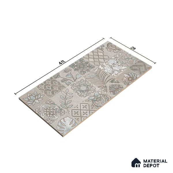 Highlighter Wall Tile TL 07498   4 ft x 2 ft Vitrified Matte Finish - 9 mm