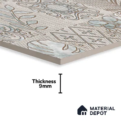 Highlighter Wall Tile TL 07498   4 ft x 2 ft Vitrified Matte Finish - 9 mm