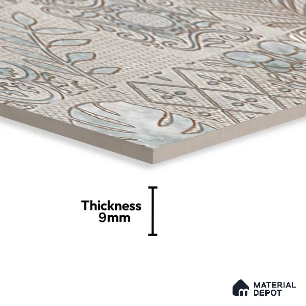 Highlighter Wall Tile TL 07498   4 ft x 2 ft Vitrified Matte Finish - 9 mm