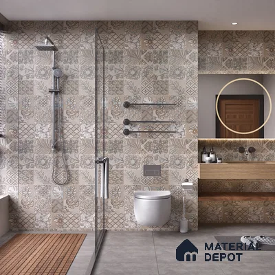 Highlighter Wall Tile TL 07498   4 ft x 2 ft Vitrified Matte Finish - 9 mm