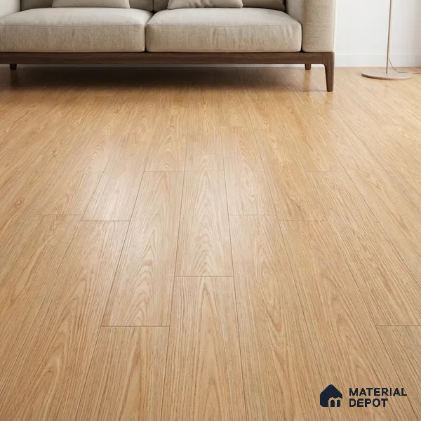 Wood Floor & Wall Tile TL 07506 4 ft x 0.65 ft Vitrified Matte Finish - 9 mm | 2-3 mm Spacer is Mandatory (Sample)