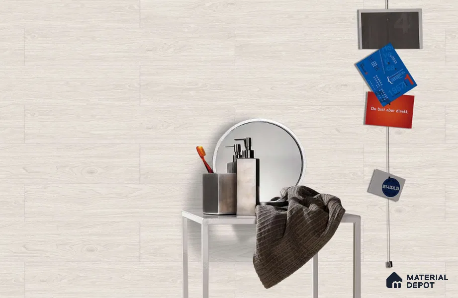 Wood Floor & Wall Tile TL 07508 4 ft x 0.65 ft Vitrified Matte Finish - 9 mm | 2-3 mm Spacer is Mandatory