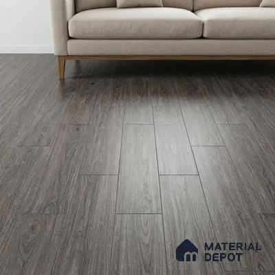 Wood Floor & Wall Tile TL 07508 B 4 ft x 0.65 ft Vitrified Matte Finish - 9 mm | 2-3 mm Spacer is Mandatory (Sample)