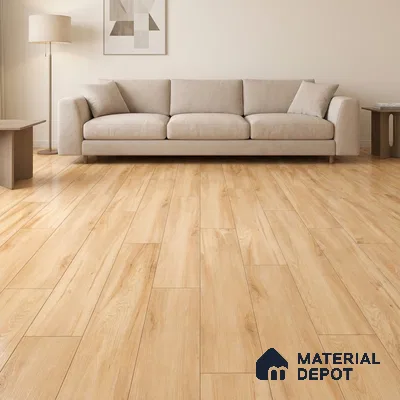 Wood Floor & Wall Tile TL 07509 4 ft x 0.65 ft Vitrified Matte Finish - 9 mm | 2-3 mm Spacer is Mandatory (Sample)