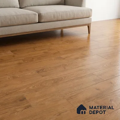 Wood Floor & Wall Tile TL 07511 4 ft x 0.65 ft Vitrified Matte Finish - 9 mm | 2-3 mm Spacer is Mandatory (Sample)