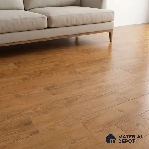 Wood Floor & Wall Tile TL 07511 4 ft x 0.65 ft Vitrified Matte Finish - 9 mm | 2-3 mm Spacer is Mandatory