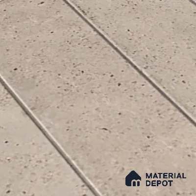 Beige Stone Wall Tile TL 07514  Dragface Crema 2 ft x 1 ft Ceramic Glossy Finish - 8 mm |  Suitable for Living Room, Bedroom, Bathroom