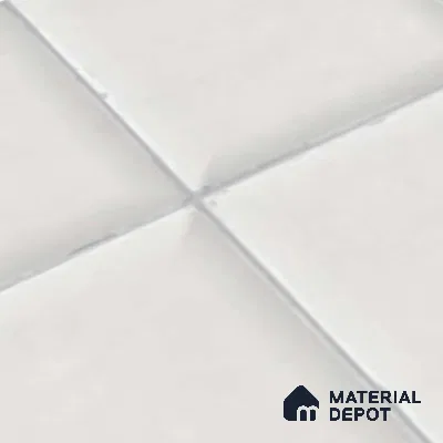 Faux Subway Look Glossy Finish White Ceramic Wall Tile | TL 07515 2 ft x 1 ft - 8 mm | Suitable For Kitchen & Bathroom
