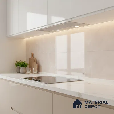 Marble Solids Wall Tile TL 07518 4670-L 2 ft x 1 ft Ceramic Glossy Finish - 9 mm | Suitable for Kitchen, Bathroom & Balcony Walls (Sample)
