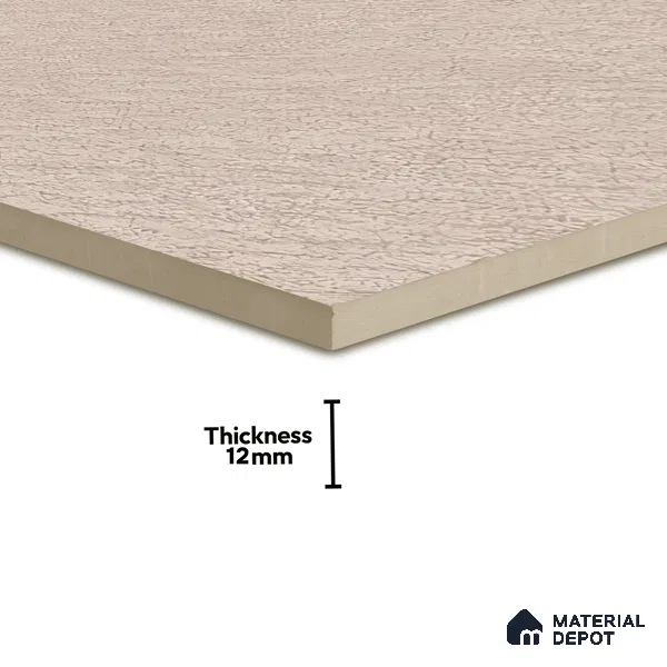 Stone Floor Tile TL 07521 Signature Beige 16 x 16 inch Texture Finish Vitrified Tile - 12 mm | Suitable for Parking, Outdoor & Bathroom | Pattern Alignment May Vary | 2-3 mm Spacer is Mandatory