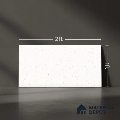 Cream Marble Wall Tile TL 07523 Lustra 3032 Tab L 2 ft x 1 ft Ceramic Glossy Finish - 9 mm |  | Suitable for Living Room, Bedroom, Bathroom