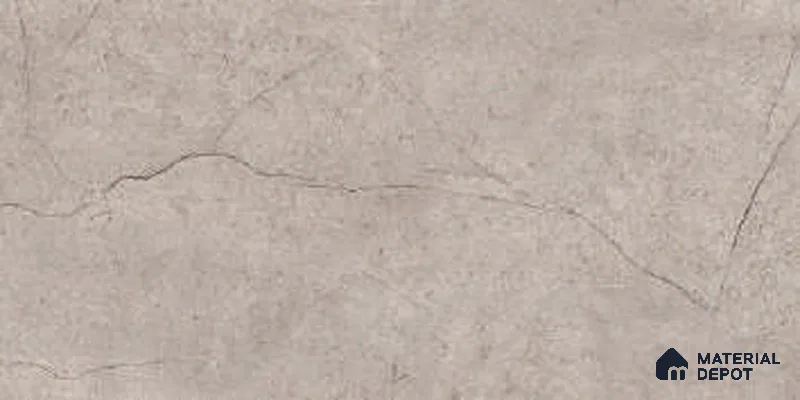 Grey Marble Wall Tile TL 07529 C Lustra Aegean Motif 2 ft x 1 ft Ceramic Glossy Finish - 9 mm |  | Suitable for Living Room, Bedroom, Bathroom