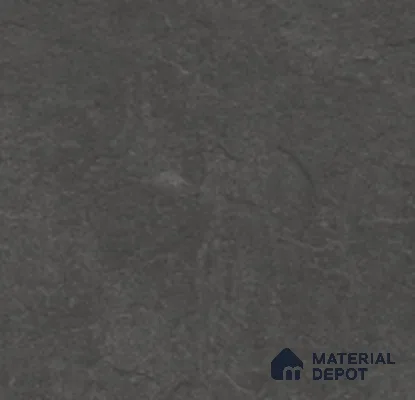 Stone Floor Tile TL 07533 B Gliter Nero 16 x 16 inch Texture Finish Vitrified Tile - 12 mm | Suitable for Parking, Outdoor & Bathroom | Pattern Alignment May Vary | 2-3 mm Spacer is Mandatory