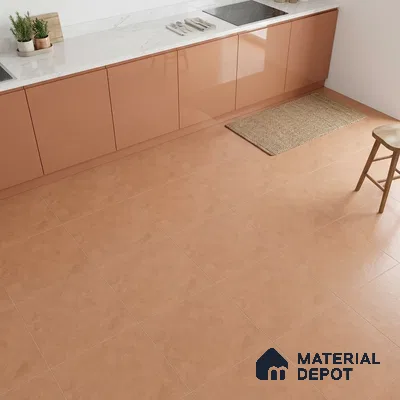 Stone Floor & Wall Tile TL 07534 B Elementi Rosso 2 ft x 2 ft Vitrified Matte Finish - 9 mm | 8 Random Design (Sample)