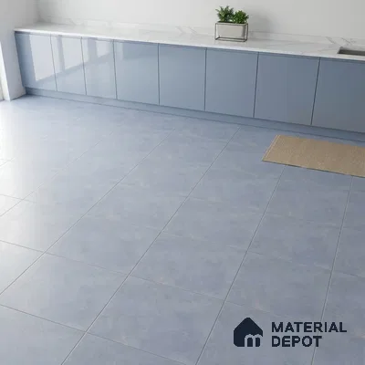 Cement Floor & Wall Tile TL 07535 Pantone Grey 2 ft x 2 ft Matte Finish Vitrified Tile - 9 mm | Suitable For living Room, Bedroom, Bathroom (Sample)