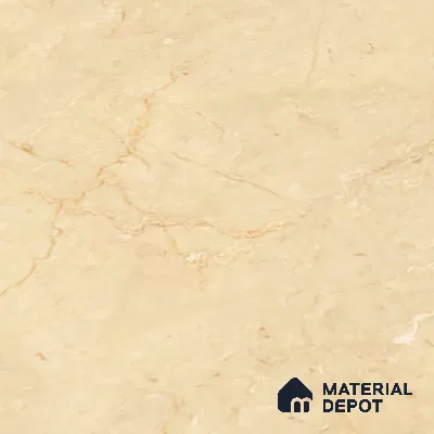 Marble Floor & Wall Tile TL 07536 Bottochino Florito 6 ft x 4 ft Glossy Finish Vitrified Tile - 15 mm | Suitable For living Room, Bedroom, Bathroom | Adhesive and Spacers Must be Used During Installation