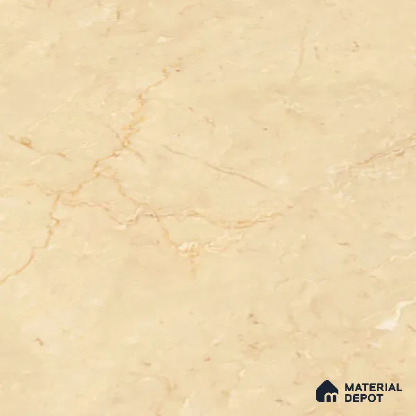 Marble Floor & Wall Tile TL 07536 Bottochino Florito 6 ft x 4 ft Glossy Finish Vitrified Tile - 15 mm | Suitable For living Room, Bedroom, Bathroom | Adhesive and Spacers Must be Used During Installation