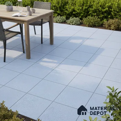 Parking Floor Tile TL 07554 Midnight Surf | 16 x 16 inch | Anti Skid Matte Finish Heavy Duty Vitrified Tile - 12 mm | Suitable For Bathroom, Terrace, Balcony | Pattern Alignment May Vary | 2-3 mm Spacer is Mandatory