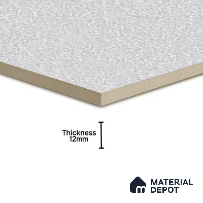 Parking Floor Tile TL 07570 Canvas Bloom | 16 x 16 inch | Anti Skid Matte Finish Heavy Duty Vitrified Tile - 12 mm | Suitable For High Traffic Areas, Terrace, Balcony | Pattern Alignment May Vary | 2-3 mm Spacer is Mandatory