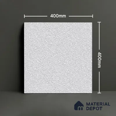 Parking Floor Tile TL 07570 Canvas Bloom | 16 x 16 inch | Anti Skid Matte Finish Heavy Duty Vitrified Tile - 12 mm | Suitable For High Traffic Areas, Terrace, Balcony | Pattern Alignment May Vary | 2-3 mm Spacer is Mandatory