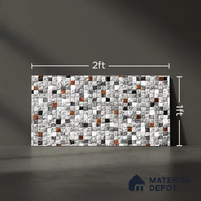 TL 07585 Stone Dote Matte Finish 600 x 300 mm Elevation Wall Cladding Tile - 11 mm