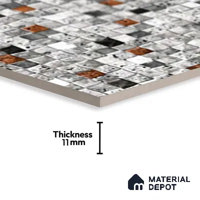 TL 07585 Stone Dote Matte Finish 600 x 300 mm Elevation Wall Cladding Tile - 11 mm