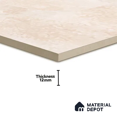 TL 07600 Fade Cream 16 x 16 inch Anti Skid Matte Finish Vitrified Floor Tile - 12 mm | Pattern Alignment May Vary | 2-3 mm Spacer is Mandatory