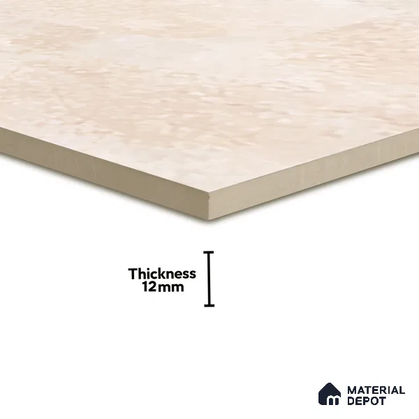TL 07600 Fade Cream 16 x 16 inch Anti Skid Matte Finish Vitrified Floor Tile - 12 mm | Pattern Alignment May Vary | 2-3 mm Spacer is Mandatory
