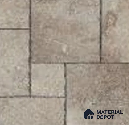 Stone Floor Tile TL 07605 B Madox Natural 2 ft x 2 ft Matte Finish Anti Skid Vitrified Tile - 12 mm | Suitable for Balcony, Terrace & Coutyard