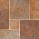 Brown Stone Floor Tile TL 07605 C Madox Cinnaman 2 ft x 2 ft Vitrified Matte Finish - 12 mm | Image 1