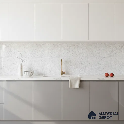 Mosaic Look Floor & Wall Tile TL 07608 Atria 2 ft x 2 ft Sinker Finish Vitrified Tile - 9 mm  | Suitable For Living Room, Dining, Bathroom & Kitchen | Please Expect a Slight Variation of Pattern