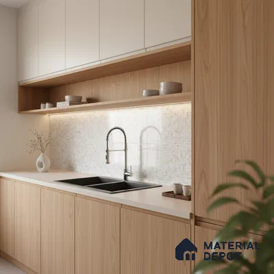 Mosaic Look Floor & Wall Tile TL 07608 Atria 2 ft x 2 ft Glitter Glossy Finish Vitrified Tile - 9 mm  | Suitable For Living Room, Dining, Bathroom & Kitchen | Please Expect a Slight Variation of Pattern (Sample)
