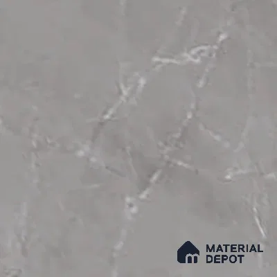 Grey Marble Floor Tile TL 07617 C  Bursa Grey Floor 1 ft x 1 ft Ceramic Matte Finish - 8 mm