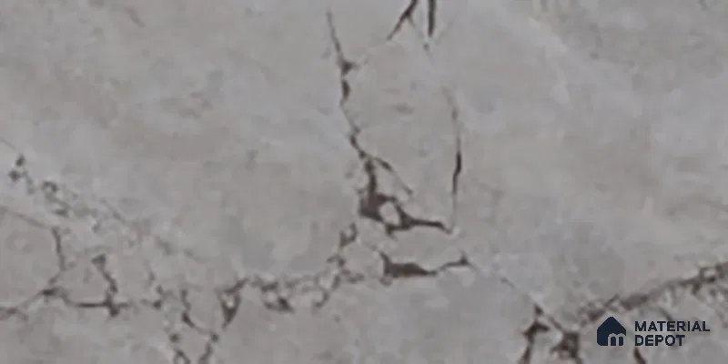 Grey Marble Wall & Floor Tile TL 07618 E  Vasto Grey 2 ft x 1 ft Ceramic High Gloss Finish - 8 mm