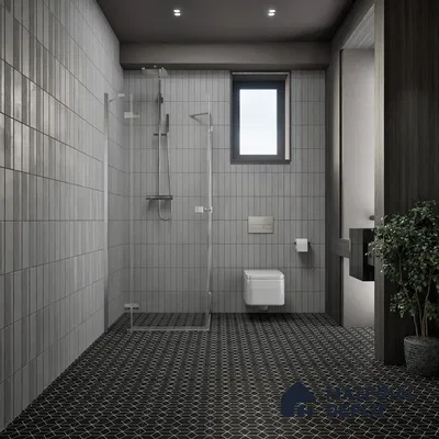 Moroccan Floor & Wall Tile TL 07633 Monochrome Hexa Grid 1 ft x 1 ft Matte Finish Vitrified Tile - 9 mm | Suitable For Bathroom, Kitchen, Entryway | Please Expect a Slight Variation of Pattern