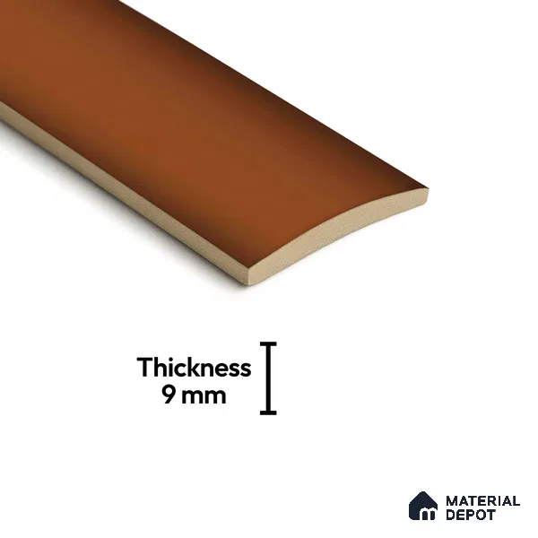 Subway Look  Tile TL 07643 C Oval Fox 1 ft x 2.95 inch Designer Tiles Ceramic Glossy Finish - 9 mm