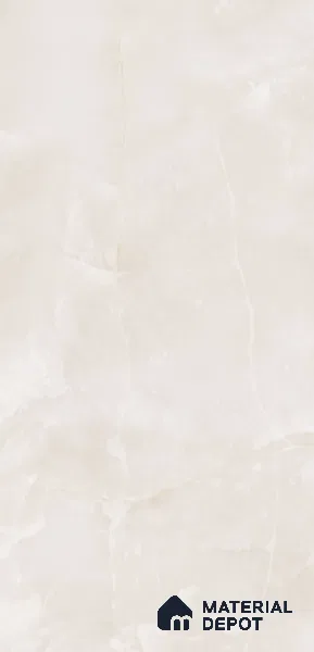 Marble Onyx Wall & Floor Tile TL 07691 B Antique Ivory 4 ft x 2 ft Matte Finish Vitrified Tile - 9 mm | Suitable For Living Room, Bedroom, Kitchen