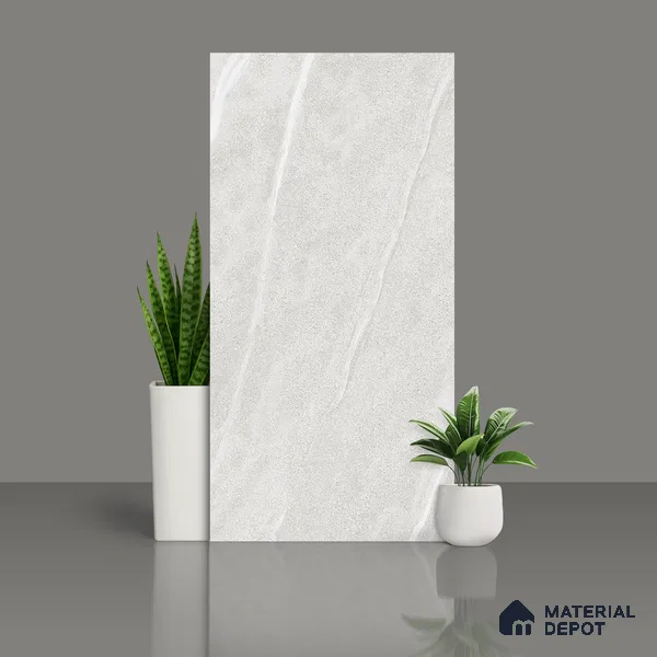 Stone Floor & Wall Tile TL 07699 SGH Nivea Stone Shape Touch 4 ft x 2 ft Matte Finish Vitrified Tile - 9 mm | Suitable For living Room, Bedroom, Bathroom
