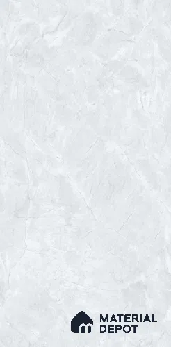 Marble Wall & Floor Tile TL 07813 Silver 4 ft x 2 ft Glossy Finish Vitrified Tile - 9 mm | 3 Random Designs | Suitable For Living Room, Bedroom, Dining