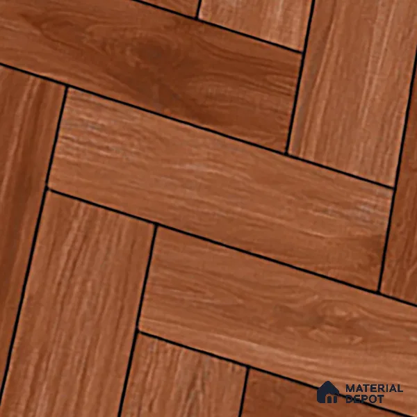 TL 07823 Briks Wood Brown 1200x600 mm Matte Finish Floor & Wall Tile - 9 mm (Random 4)