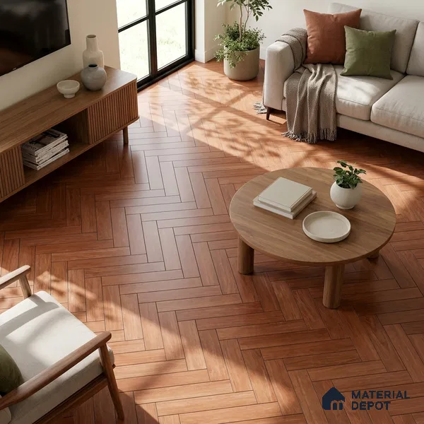 TL 07823 Briks Wood Brown 1200x600 mm Matte Finish Floor & Wall Tile - 9 mm (Random 4)