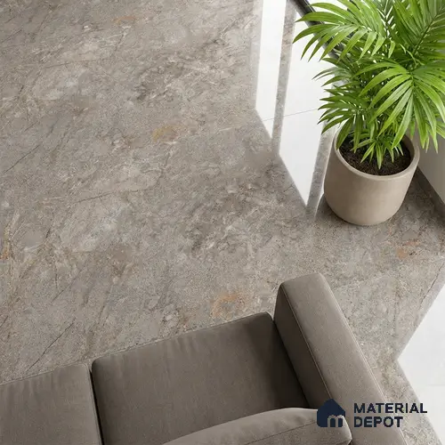 Floor & Wall Tile TL 07839 D Endless Prisma Natural 4 ft x 2 ft Vitrified Glossy Finish - 9 mm | Suitable for Kitchen, Bathroom, Living Room & Bedroom | Random 6