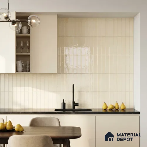 Wall Tile TL 07859 Evolve Peaky 1 ft x 1 ft Ceramic Glossy Finish - 9.5 mm | Suitable for Kitchen, Bathroom & Balcony Walls | Please Expect a Slight Variation of Pattern