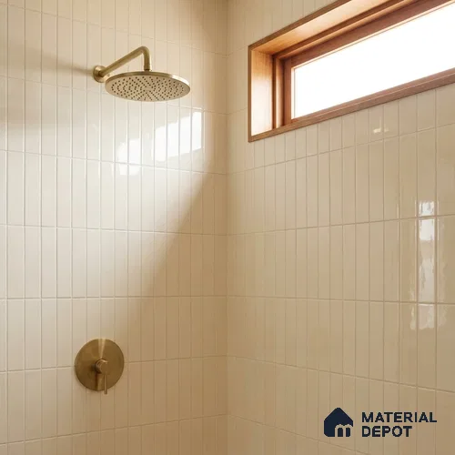 Wall Tile TL 07859 Evolve Peaky 1 ft x 1 ft Ceramic Glossy Finish - 9.5 mm | Suitable for Kitchen, Bathroom & Balcony Walls | Please Expect a Slight Variation of Pattern
