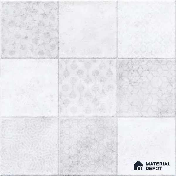 Faux Subway Wall Tile TL 07861 B Haven Milky Glue Decor-1 1 ft x 1 ft Ceramic Glossy Finish - 9.5 mm | Suitable for Kitchen, Bathroom