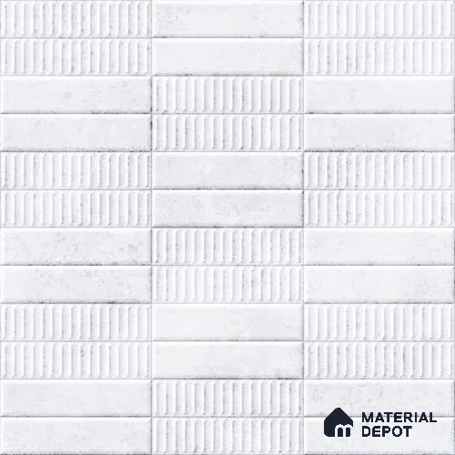 Wall Tile TL 07865 B Grand Milky 1 ft x 1 ft Ceramic Glossy Finish - 9.5 mm | Suitable for Kitchen, Bathroom & Balcony Walls