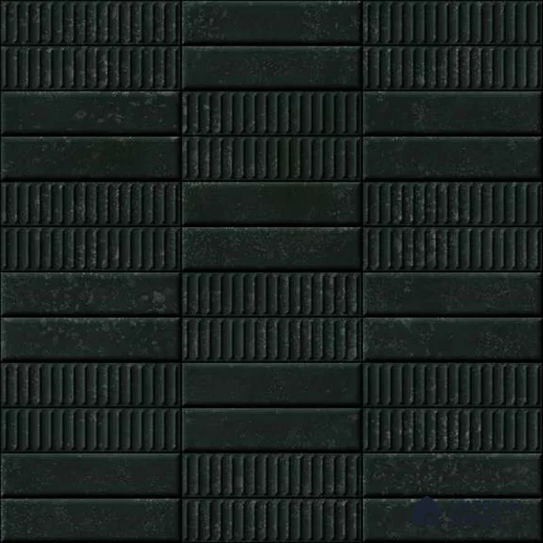 Wall Tile TL 07865 C Grand Black 1 ft x 1 ft Ceramic Glossy Finish - 9.5 mm | Suitable for Kitchen, Bathroom & Balcony Walls