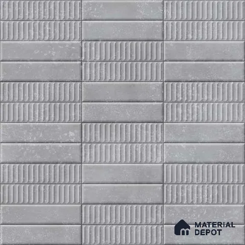Wall Tile TL 07865 E Grand Grey 1 ft x 1 ft Ceramic Glossy Finish - 9.5 mm | Suitable for Kitchen, Bathroom & Balcony Walls