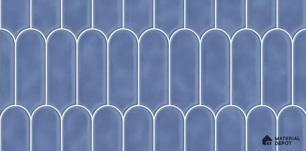 Wall Tile TL 07866 F Sapphire Pulse 2 ft x 1 ft Ceramic Glossy Finish - 9 mm | Suitable for Kitchen, Bathroom | Please Expect a Slight Variation of Pattern