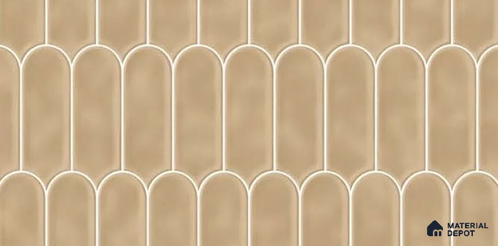 Wall Tile TL 07866 Warm Subtle 2 ft x 1 ft Ceramic Glossy Finish - 9 mm | Suitable for Kitchen, Bathroom | Please Expect a Slight Variation of Pattern